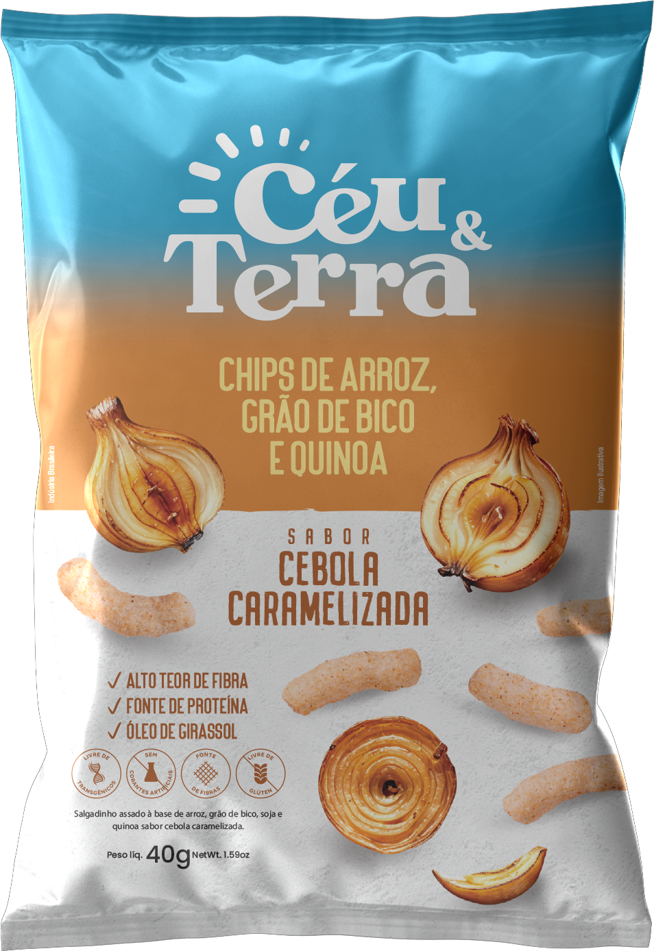 Chips Cebola Caramelizada